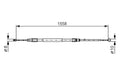 Cablu, frana de parcare 1 987 482 368 BOSCH