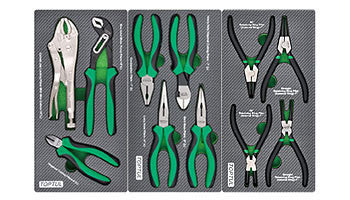Dulap scule cu 7 sertare/ 322 piese Toptul - GE32203
