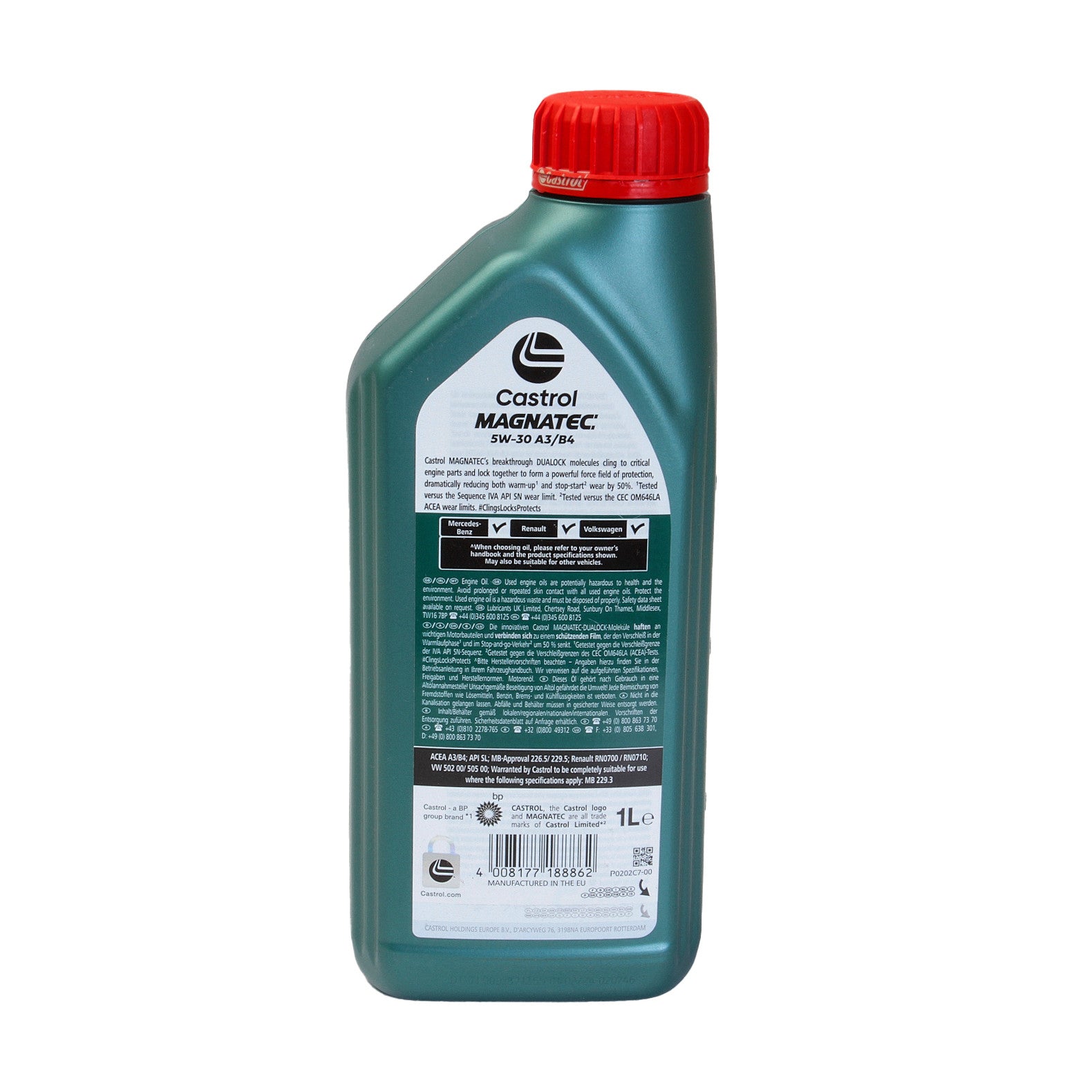 Ulei motor Castrol Magnatec 5W30 A3/B4 1L - 12208481