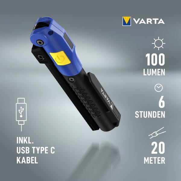 Lanterna Varta Work Flex Multifunction Light F20R - 18649101401