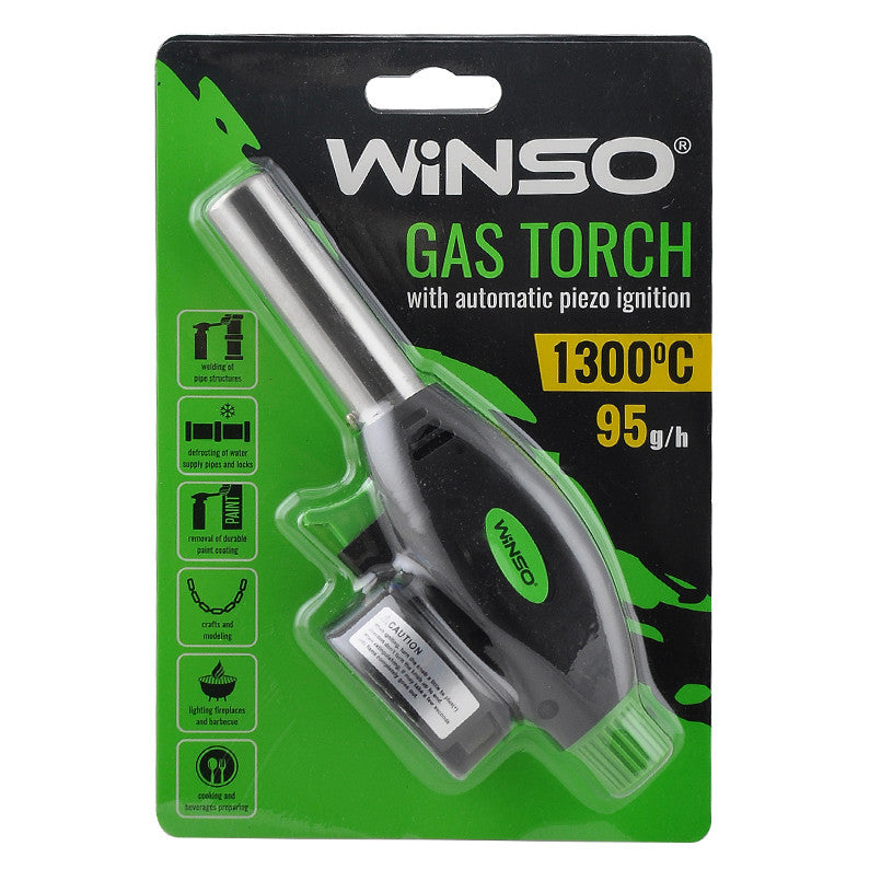 Lampa gaz cu aprindere piezo automată Winso 260220 166mm