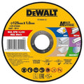 Disc DeWalt taiere multi-material, drept, 125x22.2x1.0 mm - DT20595QZ