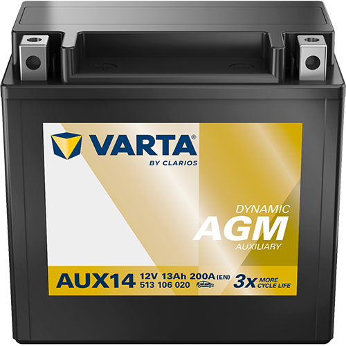 Acumulator Varta SILVER dynamic Aux 13 Ah 200A - 12179194