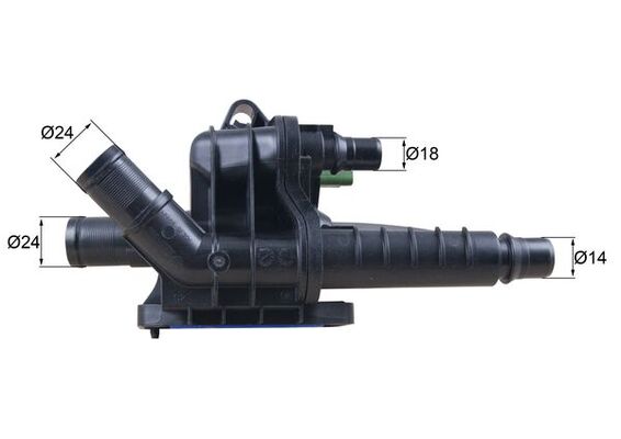 Termostat MAHLE TH 66 83