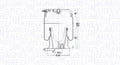 Burduf, suspensie pneumatica 030607020185 MAGNETI MARELLI