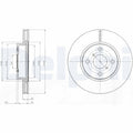 Disc frana BG4116C DELPHI