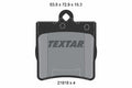 set placute frana,frana disc 2191901 TEXTAR