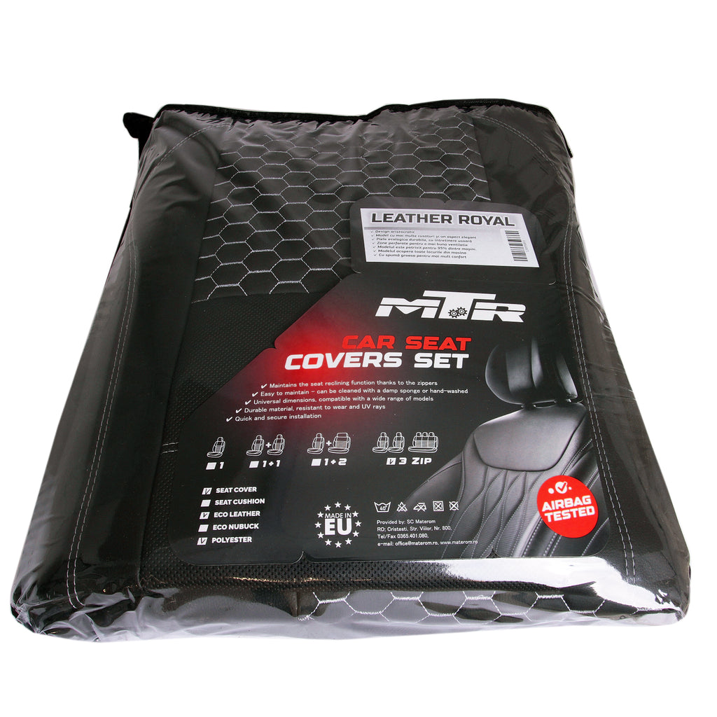 Set Huse scaune universale Piele MTR - 13095093