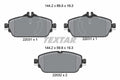 set placute frana,frana disc 2203101 TEXTAR