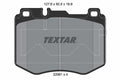 set placute frana,frana disc 2206101 TEXTAR