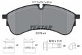 set placute frana,frana disc 2217801 TEXTAR