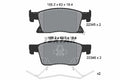 set placute frana,frana disc 2234501 TEXTAR
