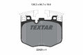 set placute frana,frana disc 2242501 TEXTAR