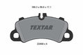 set placute frana,frana disc 2246901 TEXTAR