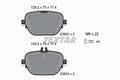 set placute frana,frana disc 2260201 TEXTAR