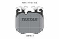 set placute frana,frana disc 2261801 TEXTAR