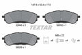 set placute frana,frana disc 2269301 TEXTAR