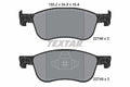 set placute frana,frana disc 2274801 TEXTAR