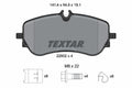 Set placute frana TEXTAR 2280201