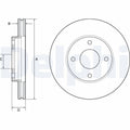 Disc frana BG4953C DELPHI