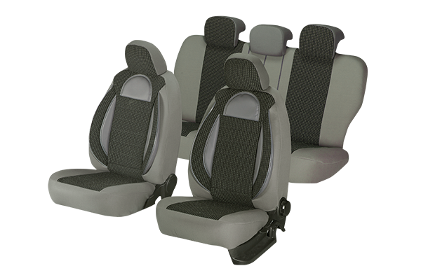 SET HUSE SCAUN RACING GRI