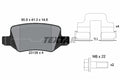 set placute frana,frana disc 2313803 TEXTAR