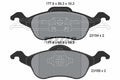 set placute frana,frana disc 2315402 TEXTAR