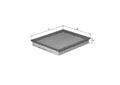 Filtru aer LX 1272 MAHLE