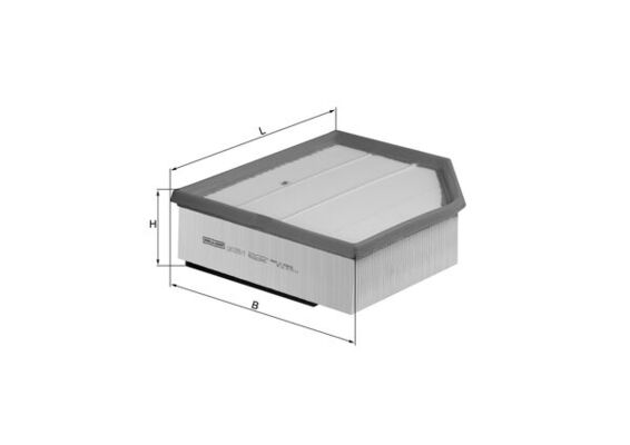 Filtru aer LX 1289/1 MAHLE