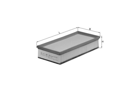 Filtru aer LX 1295 MAHLE