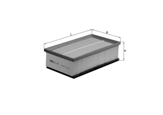 Filtru aer LX 1497 MAHLE