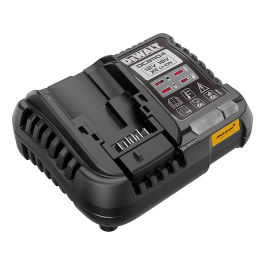 Set 2 unelte DEWALT® x McLaren F1 Team 18V XR® Ediție Specială: cheie de impact cu cuplu mare și polizor unghiular – 2 x acumulator 5Ah - DCK2225MP2TQW