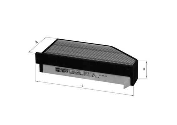 Filtru aer LX 1710 MAHLE