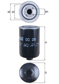 Filtru ulei OC 26 MAHLE