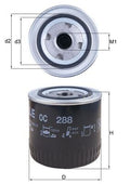 Filtru ulei OC 288 MAHLE