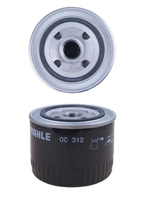 Filtru ulei OC 312 MAHLE