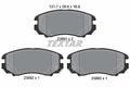 set placute frana,frana disc 2389101 TEXTAR