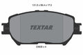 set placute frana,frana disc 2392801 TEXTAR