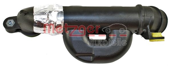 Rezonator, răcirea aerului de supraalimentare 2400412 METZGER