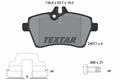 set placute frana,frana disc 2407701 TEXTAR