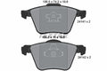 set placute frana,frana disc 2414101 TEXTAR