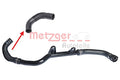 Furtun radiator 2420353 METZGER