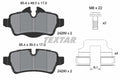 set placute frana,frana disc 2428901 TEXTAR