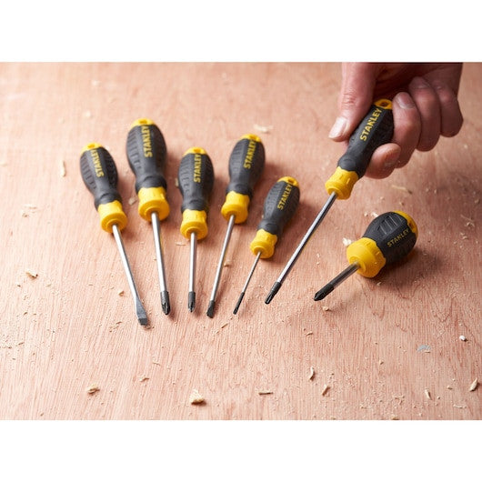 Șurubelniță STANLEY® CUSHION GRIP™, cu sistem de protecție TORX TT30 X 120 mm - STHT161820