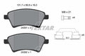 set placute frana,frana disc 2439101 TEXTAR