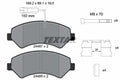 set placute frana,frana disc 2446703 TEXTAR