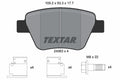 set placute frana,frana disc 2456301 TEXTAR