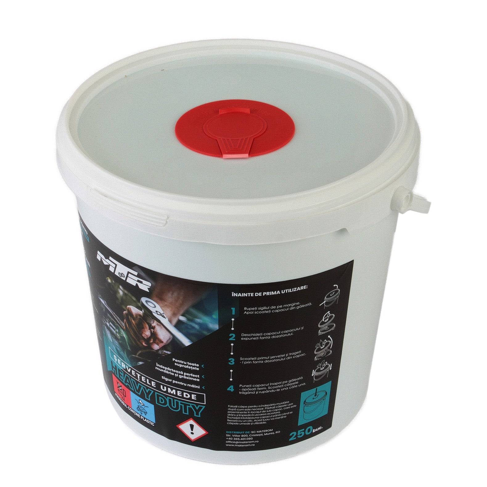 Servetele umede MTR Heavy Duty 250 buc - 12221464
