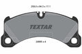set placute frana,frana disc 2468501 TEXTAR