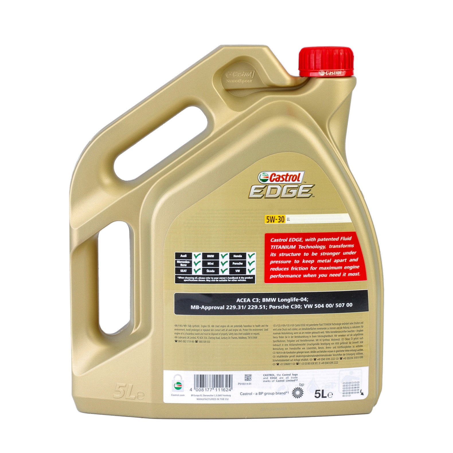 Ulei motor Castrol Edge LL 5W30 5L - 15F7E7